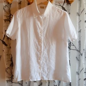 LL Bean Linen Button Down